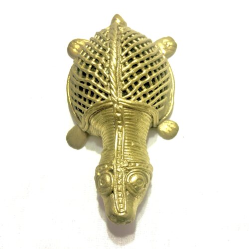 Dhokra Designer Turtle | Handmade | Dhokra Art | Pure Brass