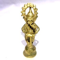 Designer Lord Ganesh |Hand-carved Dhokra Art| Brass quality
